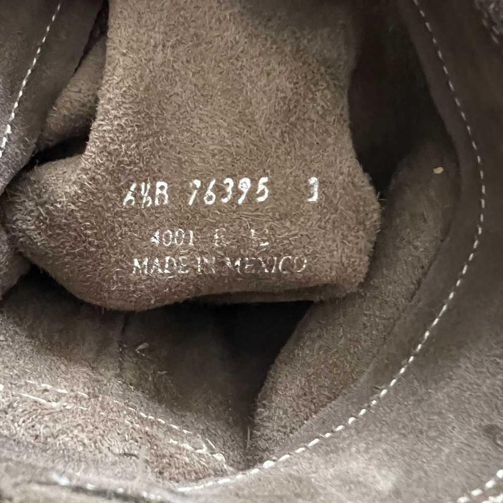 Frye Jane Strappy Boot - Size 6.5 - Gray Suede - Picture 3 of 9